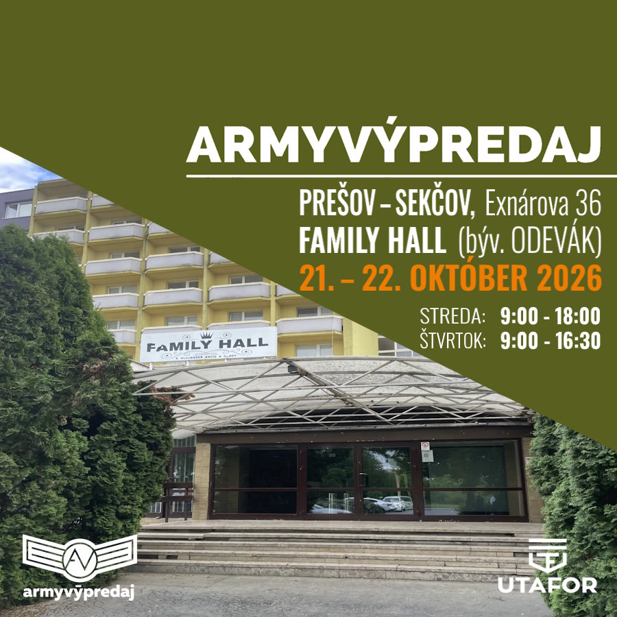 ARMYVÝPREDAJ ARMY SHOP | armyvypredaj | army sale