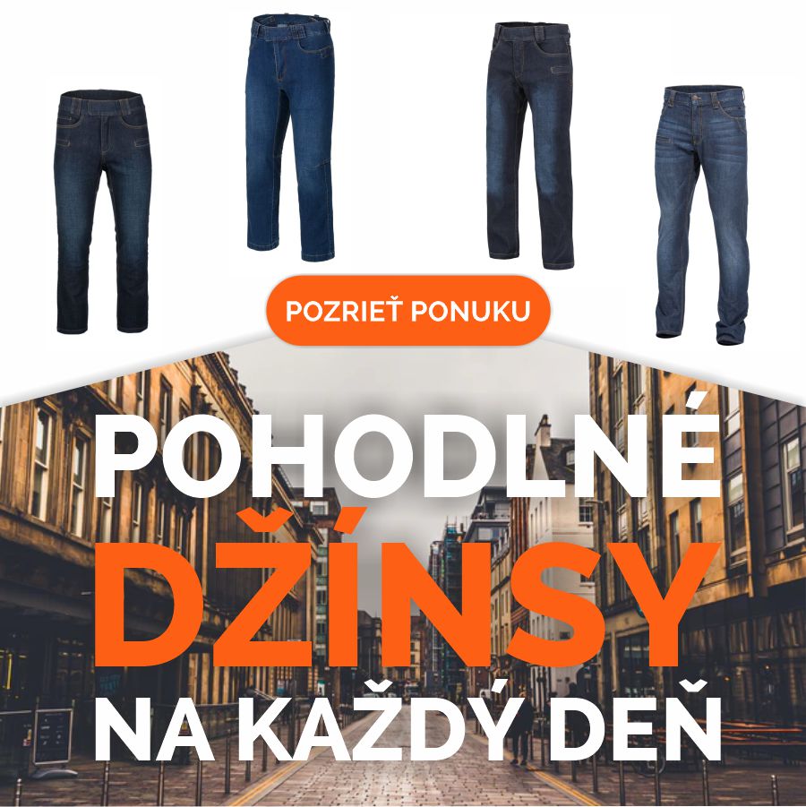 pohodlné džínsy na každý deň
