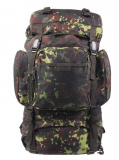 Ruksak TACTICAL, 55 litrov - FLECKTARN / BW fleck