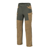 Helikon-Tex Hybrid Outback Pants, DuraCanvas + VersaStretch - COYOTE/TAIGA GREEN