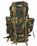 Mil-Tec armádny ruksak BW, 35 litrov - woodland US
