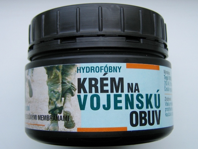 Hydrofóbny krém na obuv, 250g - BEZFAREBNÝ