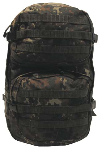 Taktický ruksak ASSAULT II, 40 litrov - FLECKTARN / BW fleck
