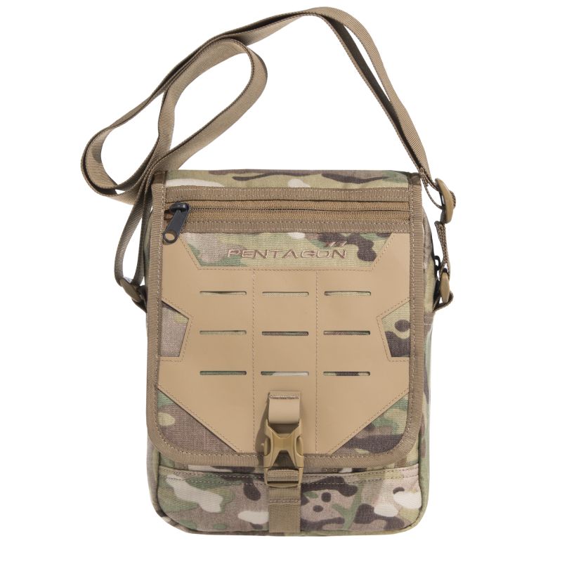 Pentagon MESSENGER - taška cez rameno - MULTICAM