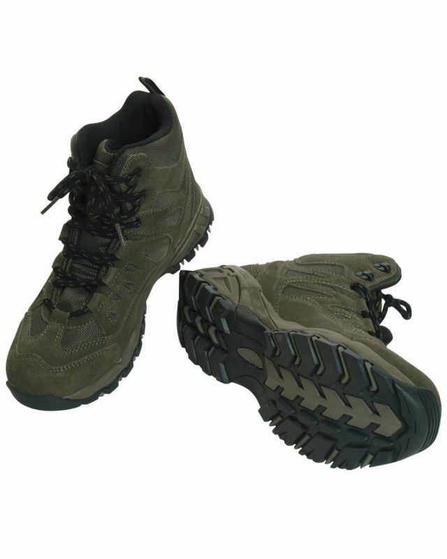Členková outdoorová obuv MIL-TEC  SQUAD - OLIVA