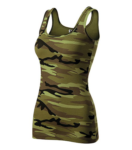 Dámske maskáčové tielko TRIUMPH- woodland CZ vzor 95