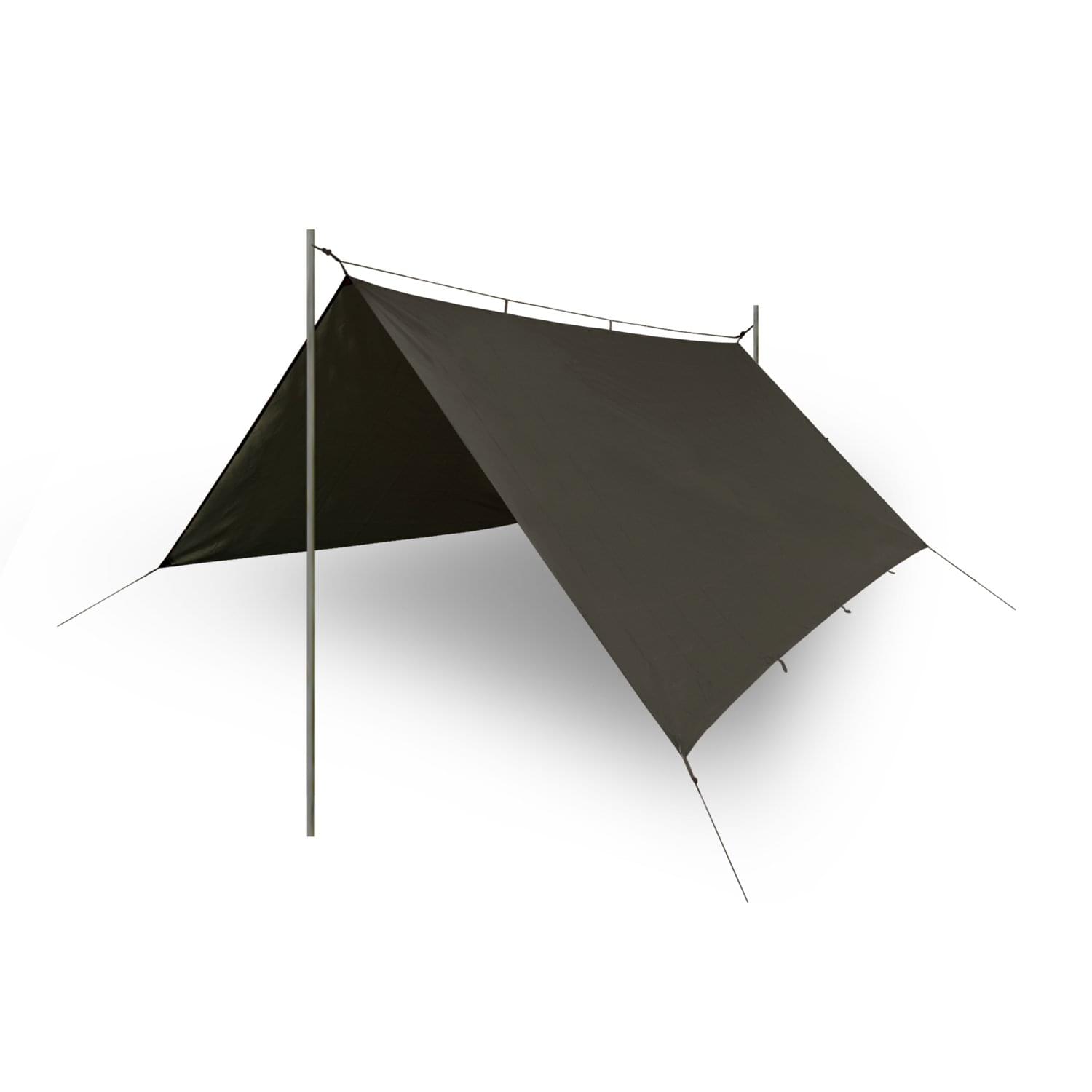 Helikon-Tex SUPERTARP® - viacúčelová nepremokavá plachta, rip-stop - TAJGA GREEN