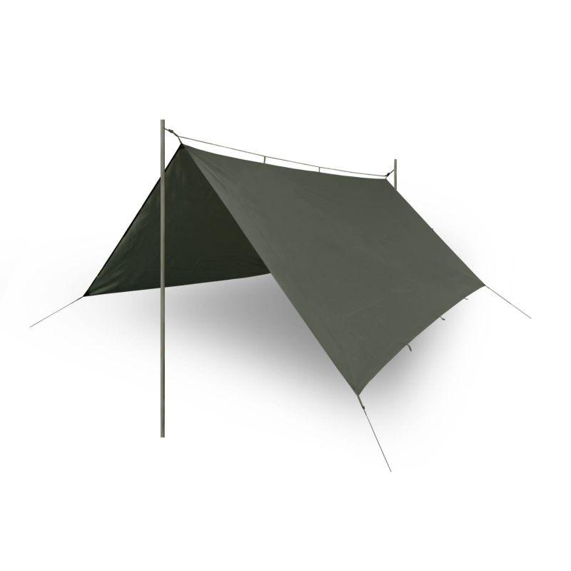 Helikon-Tex SUPERTARP® - viacúčelová nepremokavá plachta, rip-stop - OLIVE GREEN