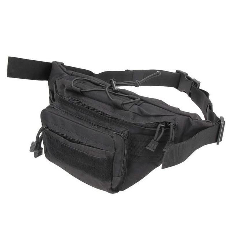 Gurkha Tactical ľadvinka YAK fanny pack - ČIERNA