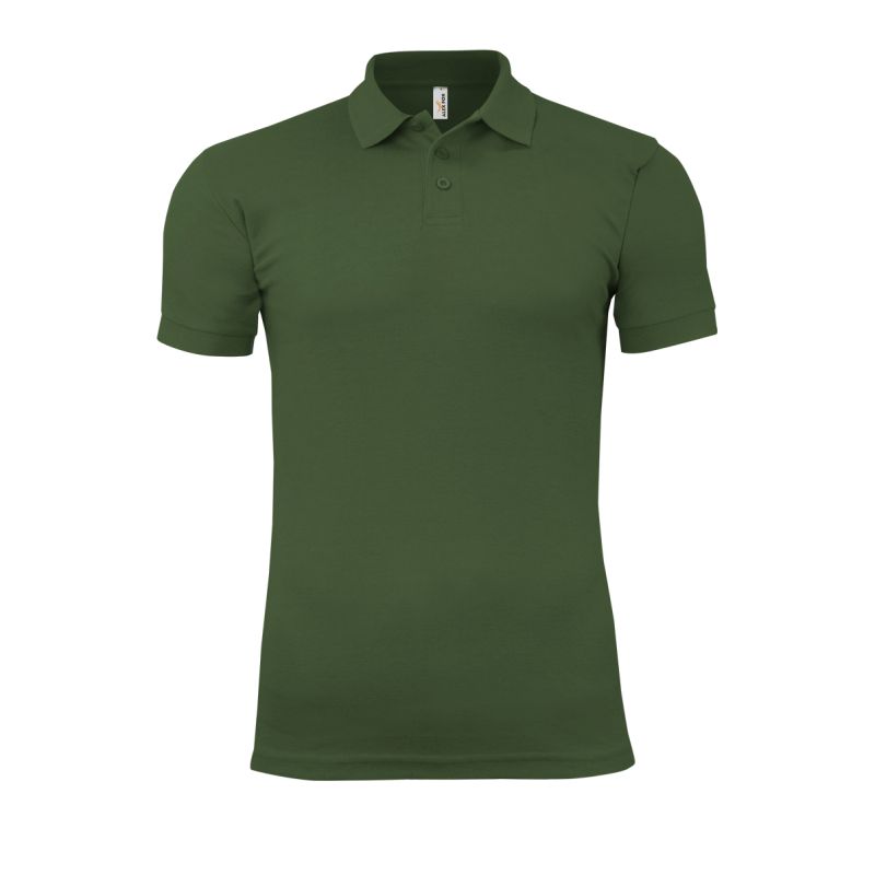 Alex Fox IDAHO pánske POLO tričko - ZELENÁ