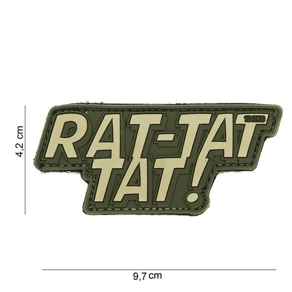 Reintex PVC nášivka RAT-TAT-TAT