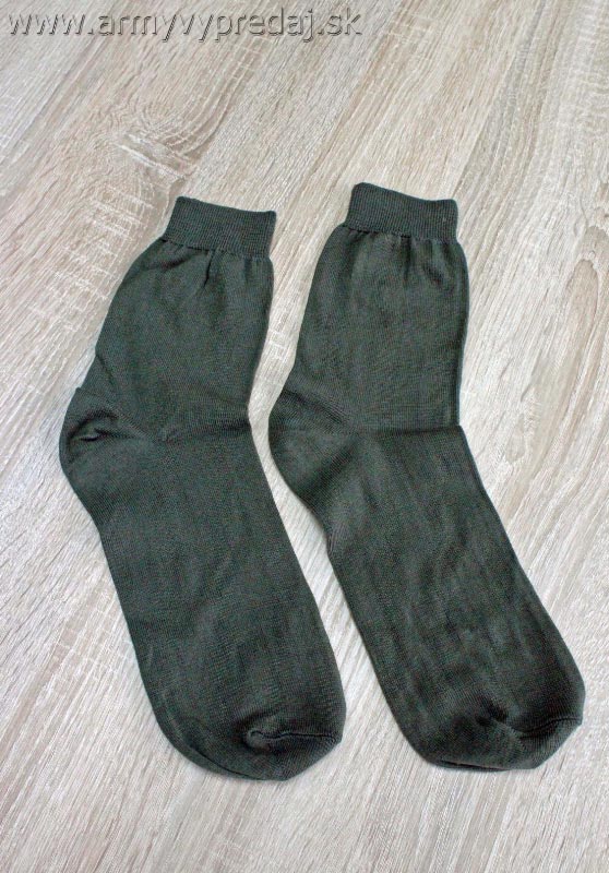 Ponožky tenké - OLIVA