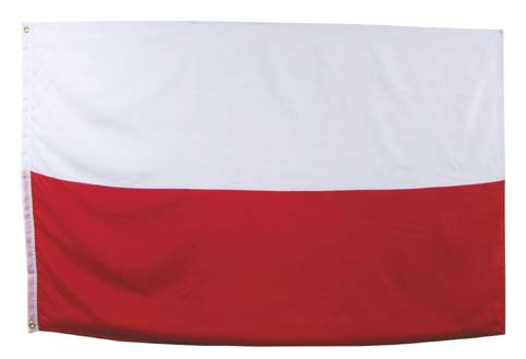 Zástava - vlajka POĽSKO, 90x150cm