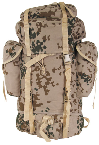 Armádny bojový ruksak - 65 litrov - TROPENTARN (BW desert)