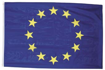 Zástava - vlajka EÚ, 90x150cm