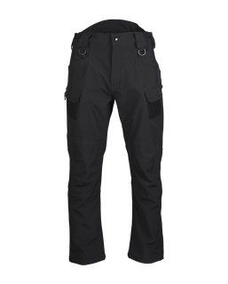 Mil-Tec softšelové outdoorové nohavice ASSAULT - ČIERNA