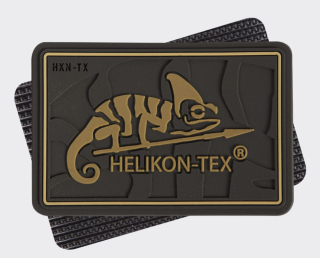 VELCRO PATCH s logom Helikon-Tex - PVC - COYOTE