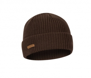 Helikon-Tex WANDERER CAP zimná pletená čiapka, Merino vlna - EARTH BROWN