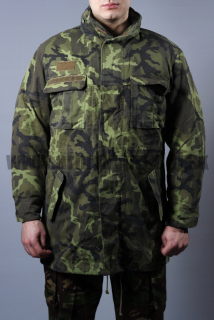 Kabát vzor 95 s teplou UK vložkou – originál AČR, použitý