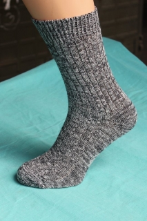 Ponožky pracovné - ČIERNO BIELE