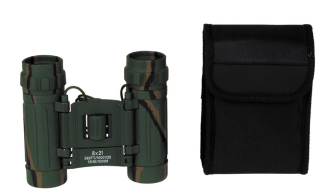 Kompaktný ďalekohľad - BINOCULAR 8 x 21 - woodland US