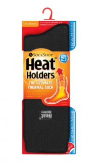 HeatHolders - najteplejšie termoizolačné ponožky - ČIERNE