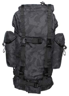 Armádny bojový ruksak - 65 litrov - NIGHT CAMO